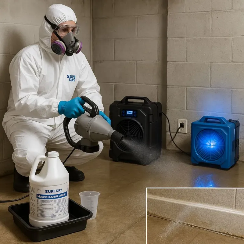 Sanitization and Odor Removal process in Yorkville, NY
