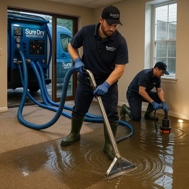 Water Extraction and Removal process in Yorkville, NY